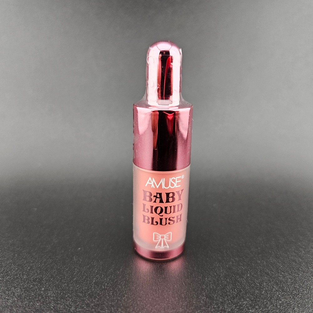 Amuse Baby Liquid Blush Peach Pink Makeup Cosmetic Face Beauty NEW - MIX3